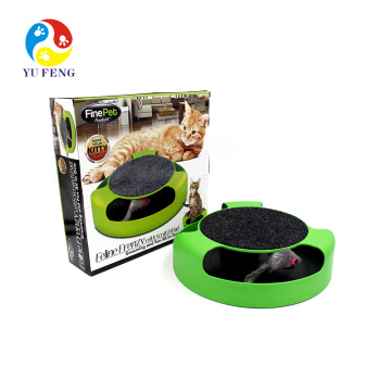 Moving Mouse Toy Für Kätzchen Katze Scratch Catch Spin Around Pflege Pet Spaß Übung Klaue